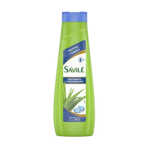 Savile Shampoo Biotina y Sábila (Crecimiento Y Restauracion), 700ml