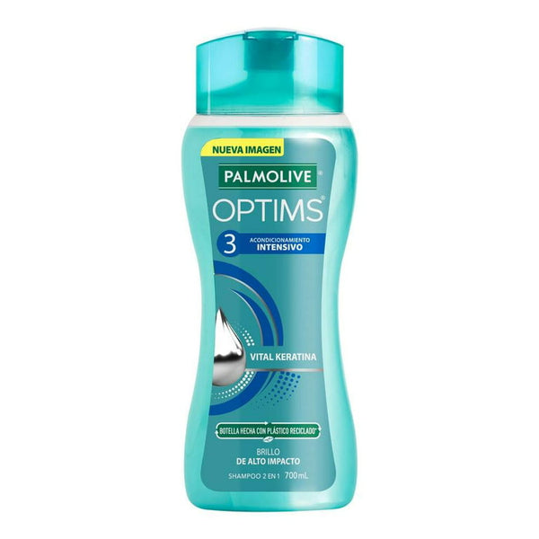 Palmolive Optims 3 Intensivo 2-in-1 Shampoo w/ Vital Keratina 700ml