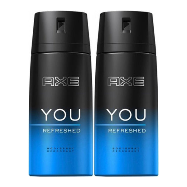 Axe You Refreshed Deodorant & Body Spray, 150ml (Pack of 2)