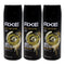Axe Gold Temptation Deodorant + Body Spray, 150ml (Pack of 3)