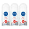 Nivea Dry Comfort Anti-Perspirant Deodorant, 1.7oz (50ml) (Pack of 3)