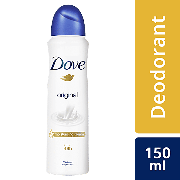 Dove Original Anti-Perspirant Deodorant Body Spray, 5oz. (150ml) (Pack of 12)