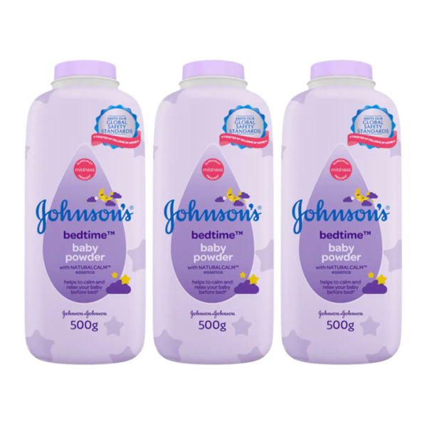 Johnson's Bedtime Baby Powder, 500gm (Pack of 3)