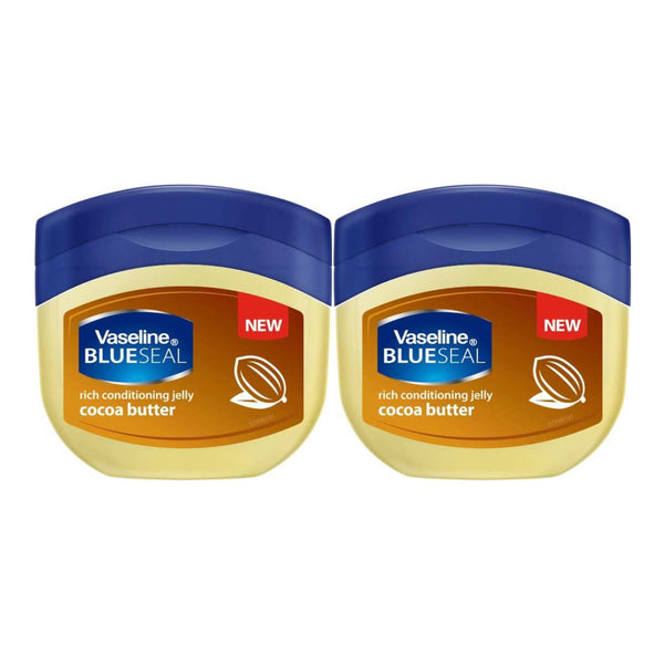 Vaseline Blue Seal Cocoa Butter Petroleum Jelly, 50ml (Pack of 2)