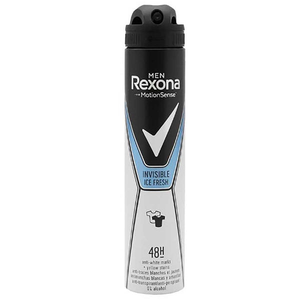 Rexona Invisible Ice Fresh 48 Hour Body Spray Deodorant, 200ml