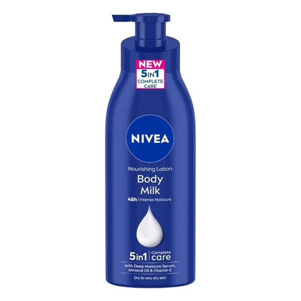 Nivea 5-in-1 Nourishing Body Lotion - Body Milk, 13.5oz (400ml)