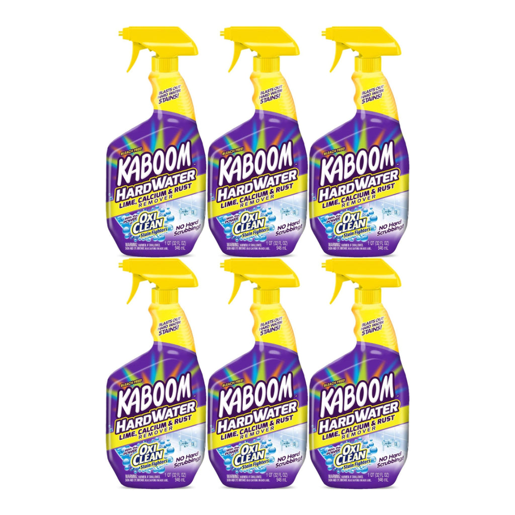 Kaboom Hardwater Lime, Calcium & Rust Remover with Oxi Clean, 32 oz (P