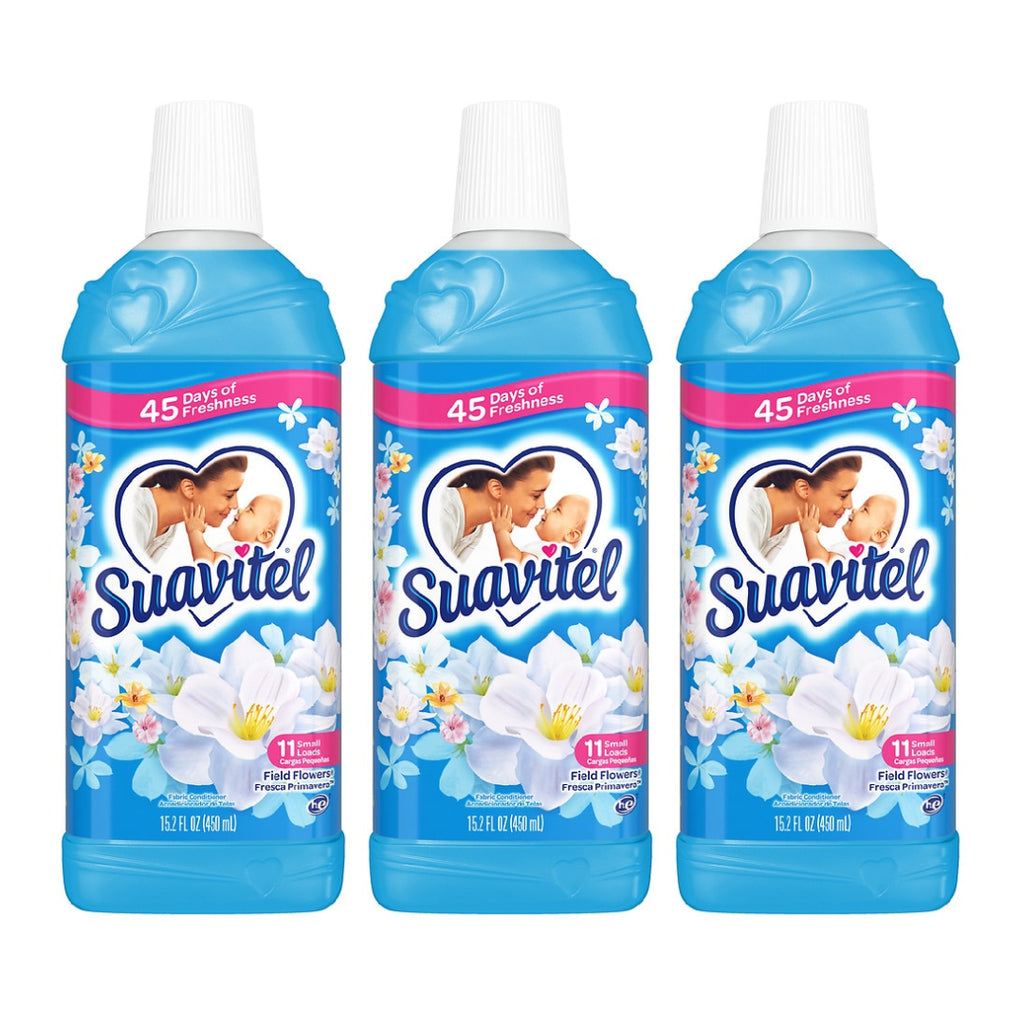 Suavitel Complete Liquid Fabric Softener with Stain Shield Technology, 46 oz