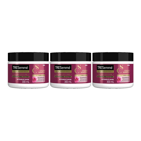 TRESemme Colour ShinePlex Sulphate Free Intensive Mask, 300ml (Pack of 3)