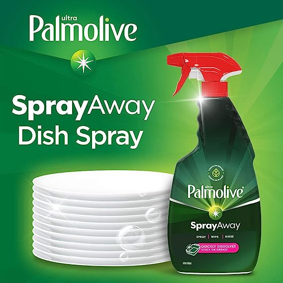 Palmolive Ultra Spray Away Dish Soap Spray, 16.9 oz. (500ml) (Pack of 6)