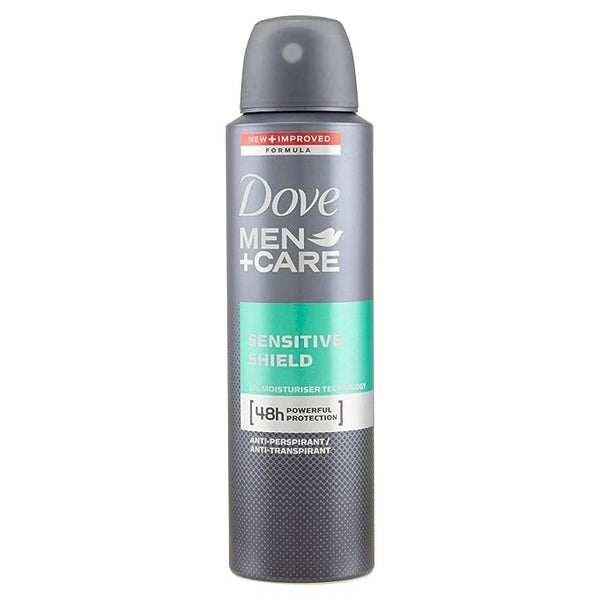 Dove Men+Care Sensitive Shield Deodorant Body Spray, 150 ml