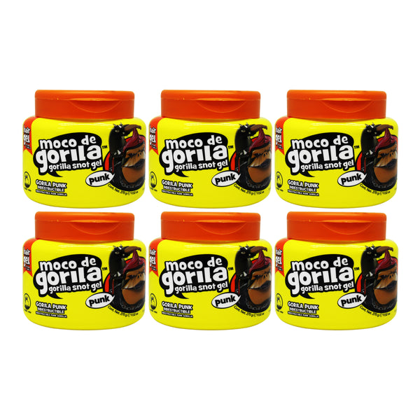 Moco De Gorila Punk Snot Hair Gel, 9.52oz (270g) (Pack of 6)