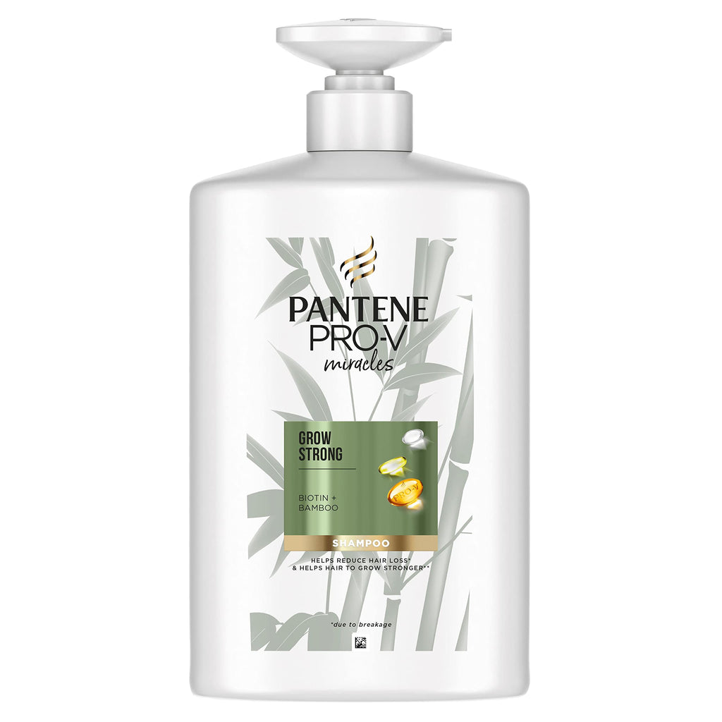 Pantene Miracles PRO-V Grow Strong Biotin + Bamboo Shampoo, 16.9oz