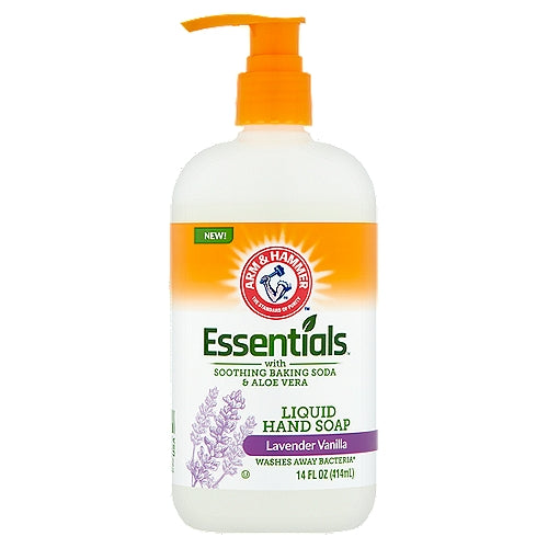 Arm & Hammer Essentials Liquid Hand Soap - Lavender Vanilla, 14oz