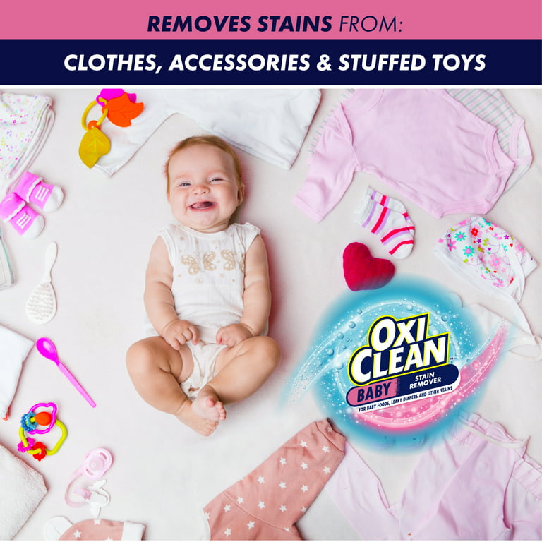 OxiClean Baby Stain Remover, 100 Dye & Chlorine Free Spray, 16 oz. (P