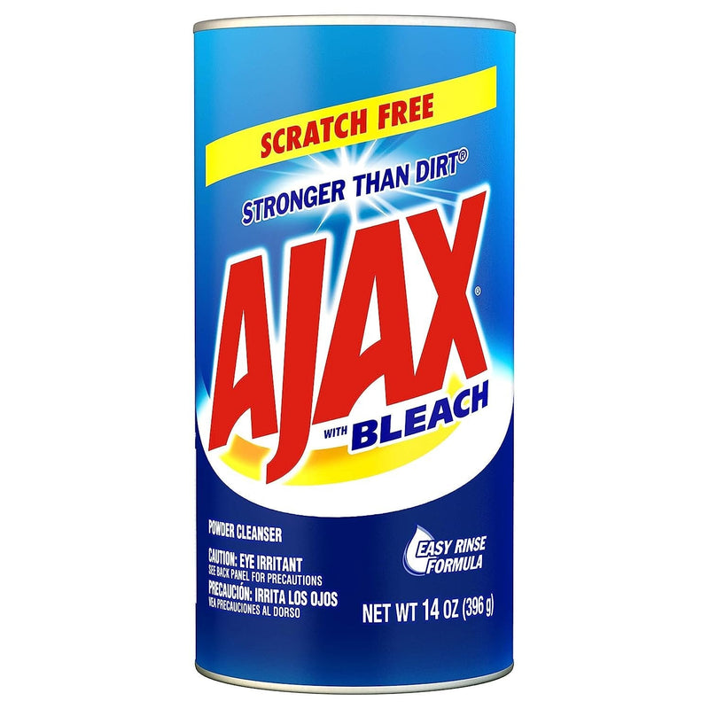Ajax Powder Cleanser with Bleach, 14 oz. (396g) (Pack of 3)