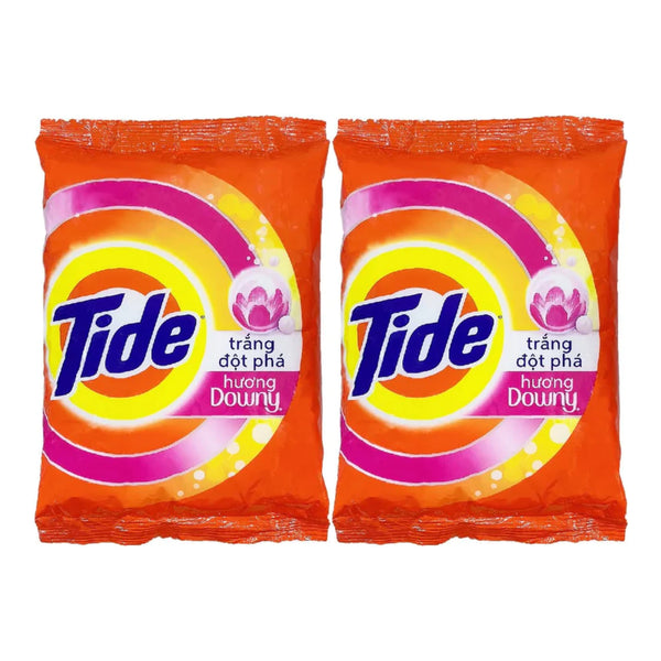 Tide Powder with Downy Laundry Detergent Powder, 690g (Pack of 2)