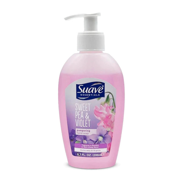 Suave Essentials Sweet Pea & Violet Scent Pampering Hand Soap 6.7oz