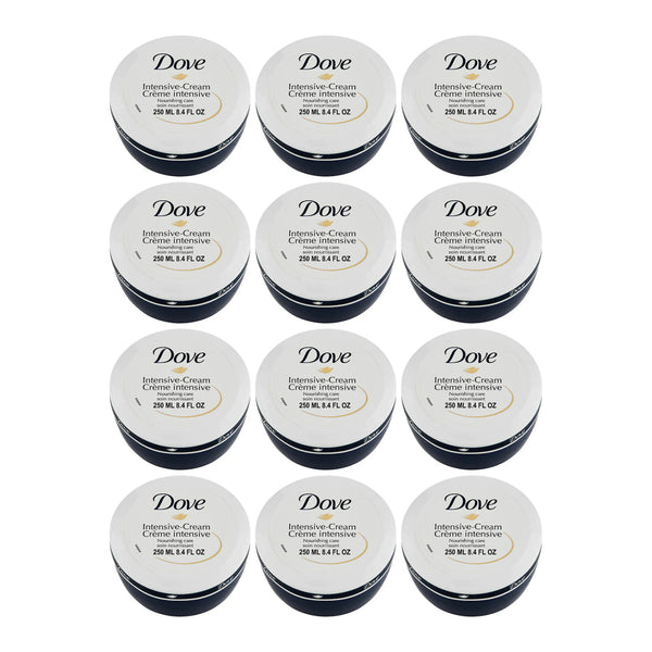 Dove Intensive-Cream Nourishing Care, 250ml (Pack of 12)