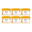 Dove Exfoliating Body Polish Crushed Almond & Mango Butter, 10.5 oz (Pack of 6)