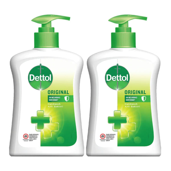 Dettol Original Antibacterial Hand Wash, 245g (Pack of 2)