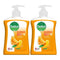 Dettol Re-Energize Mandarin Orange Antibacterial Hand Wash, 245g (Pack of 2)