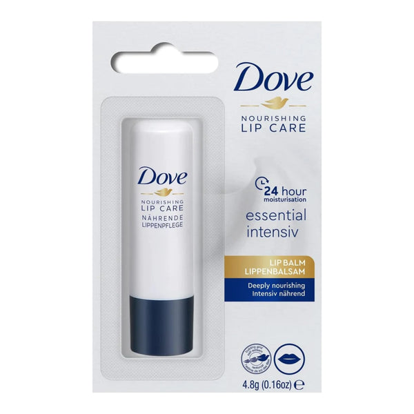 Dove Nourishing Lip Care 24 Hour Essential Lip Balm, 4.8g (0.16oz)