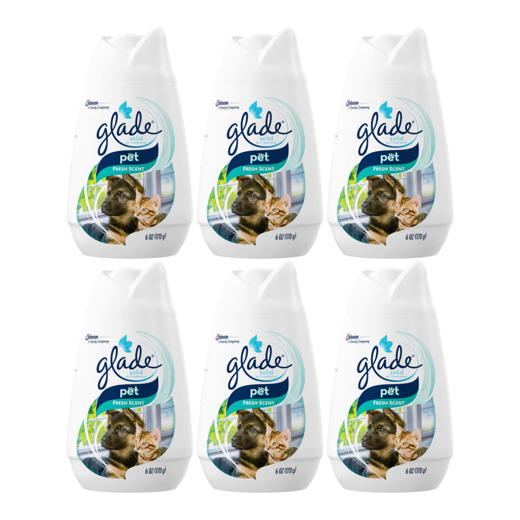 Glade Solid Air Freshener, Pet Fresh Scent, 6 Ounces