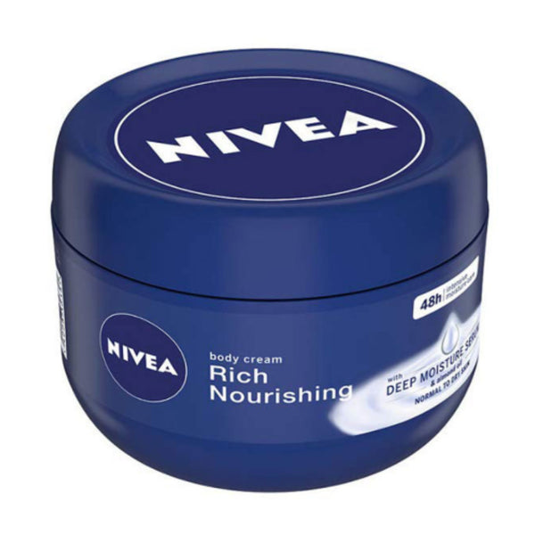 Nivea Body Cream Rich Nourishing with Almond Oil, 250ml