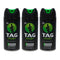 Tag Sport Endurance - Fine Fragrance Body Spray, 3.5oz. (Pack of 3)