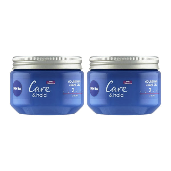 Nivea Care & Hold Creme Gel / Cream Gel / Hair Gel, 150ml (Pack of 2)