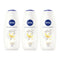 Nivea Shower Care Gel - Blossom Up Tiare-Blossom + Jojoba Oil 16.9oz (Pack of 3)