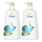 Dove Ultra Care Daily Shine Shampoo for Dull Hair, 23oz (680ml) (Pack of 2)