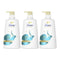 Dove Ultra Care Daily Shine Shampoo for Dull Hair, 23oz (680ml) (Pack of 3)