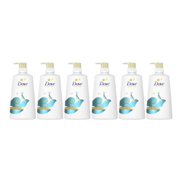 Dove Ultra Care Daily Shine Shampoo for Dull Hair, 23oz (680ml) (Pack of 6)