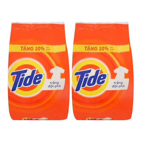 Tide Powder Super White Laundry Detergent Powder, 770g (Pack of 2)