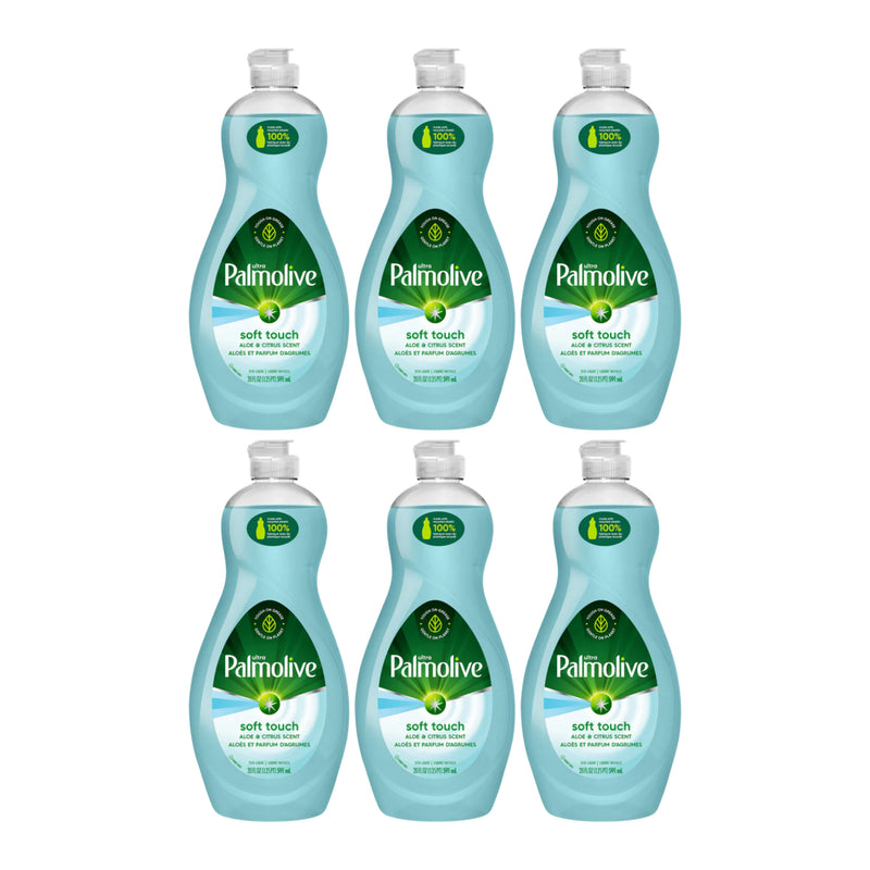 Palmolive Ultra Soft Touch Aloe & Citrus Scent Dish Liquid, 20 oz. (Pack of 6)