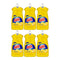 Ajax Ultra Lemon (Super Degreaser) Dish Liquid, 28 oz. (828ml) (Pack of 6)