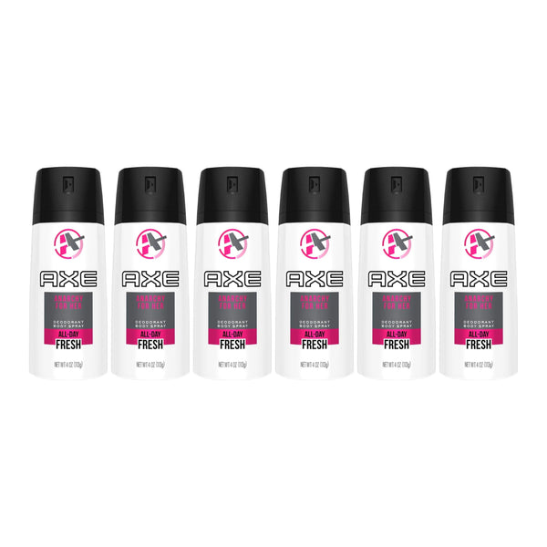 Axe Anarchy For Her Deodorant + Body Spray, 150ml (Pack of 6)