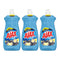 Ajax Ultra Charcoal & Citrus Dish Liquid, 28 oz. (828ml) (Pack of 3)