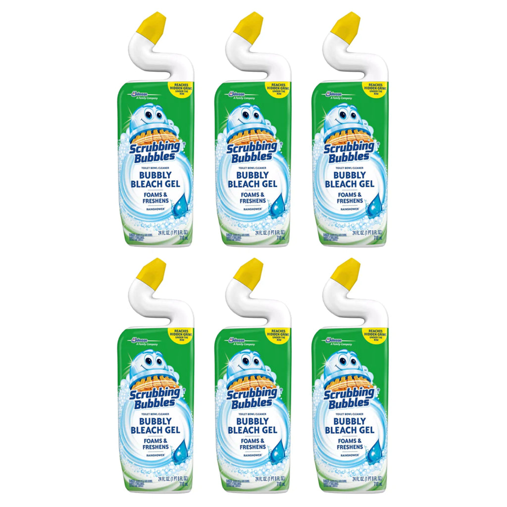 Scrubbing Bubbles Toilet Bowl Disinfectant, Rainshower, Non-Bleach - 24 fl oz