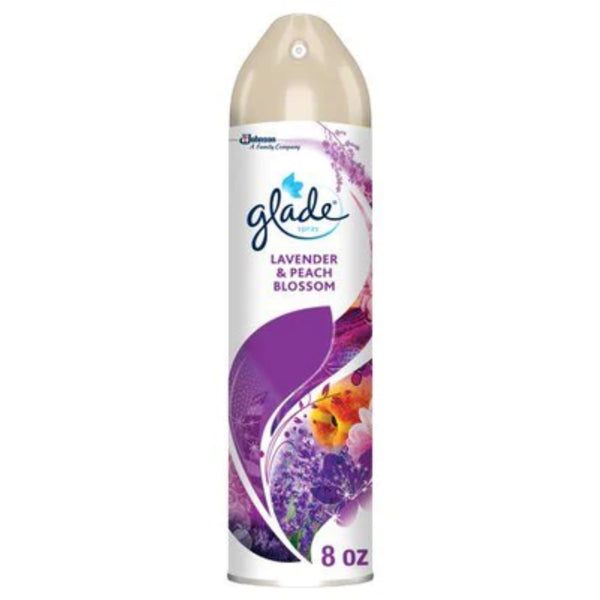 Glade Spray Lavender & Peach Blossom Air Freshener, 8 oz