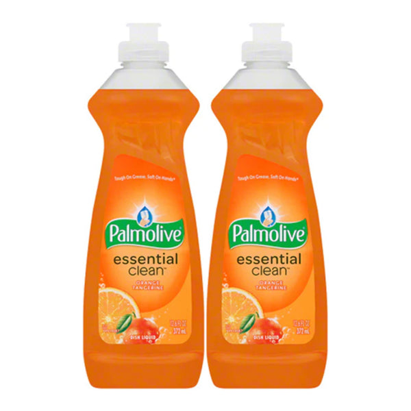 Palmolive Essential Clean Orange Tangerine Scent Dish Liquid 12.6oz (Pack of 2)