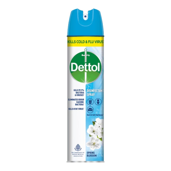 Dettol Disinfectant Spray - Spring Blossom, 225ml (170g)