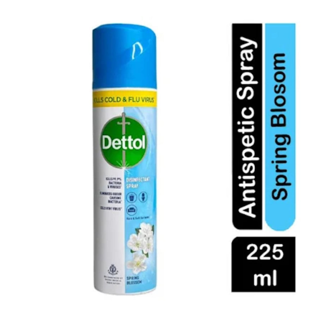 Dettol Disinfectant Spray Spring Blossom 225ml 170g Pack Of 3 Marketcol 4354