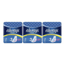 Always Classic Night Wings Size 3 Sanitary Pads, 8 ct. (Pack of 3)