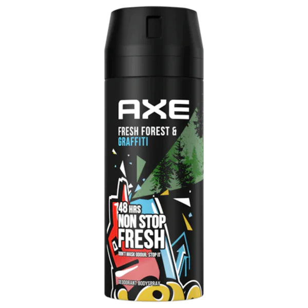 Axe Collision Fresh Forest + Graffiti Body Spray, 150ml