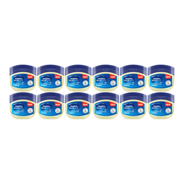 Vaseline Blue Seal Original Petroleum Jelly, 250ml (Pack of 12)