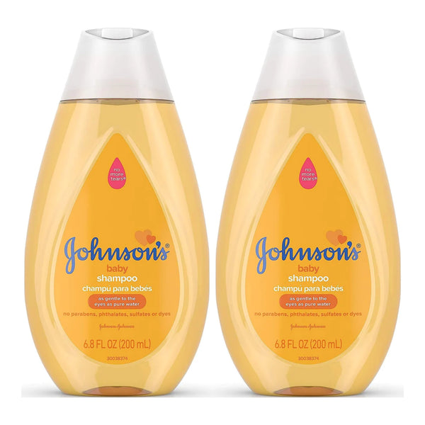 Johnson's Baby Shampoo, 6.8 oz (200ml) (Pack of 2)