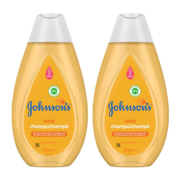 Johnson's Baby Shampoo, 16.9 oz (500ml) (Pack of 2)